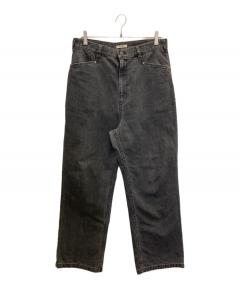 中古・古着通販】Soe (ソーイ) デニムパンツ ブラック｜ブランド・古着