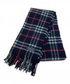 Burberry'sバーバリーズ）の古着「カシミヤストール」｜ネイビー