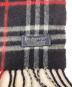 中古・古着 Burberry's (バーバリーズ) カシミヤストール ネイビー：6000円