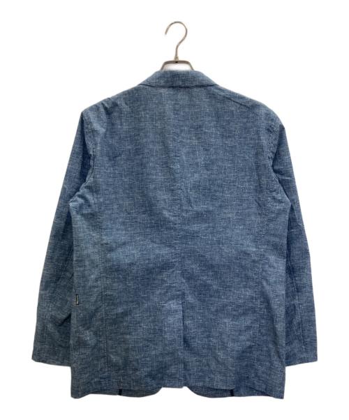 PAPAS PLUS（パパスプラス）PAPAS PLUS (パパスプラス) テーラードジャケット ブルー サイズ:Mの古着・服飾アイテム