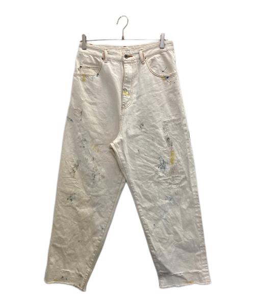 saby（サバイ）saby (サバイ) KAMATA DENIM TROUSERS TYPE01 ホワイト サイズ:Sの古着・服飾アイテム