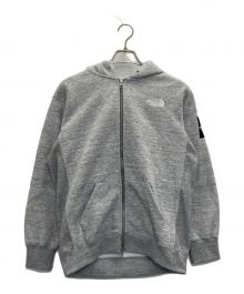 THE NORTH FACE（ザ ノース フェイス）の古着「スクエアロゴフルジップ」｜グレー