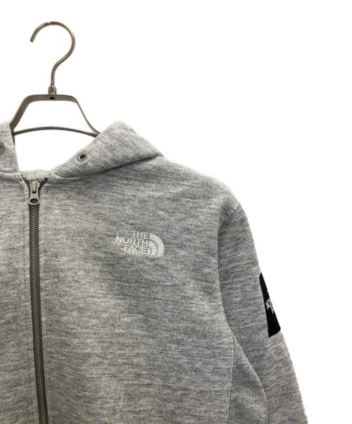 THE NORTH FACE（ザ ノース フェイス）THE NORTH FACE (ザ ノース フェイス) スクエアロゴフルジップ グレー サイズ:Sの古着・服飾アイテム