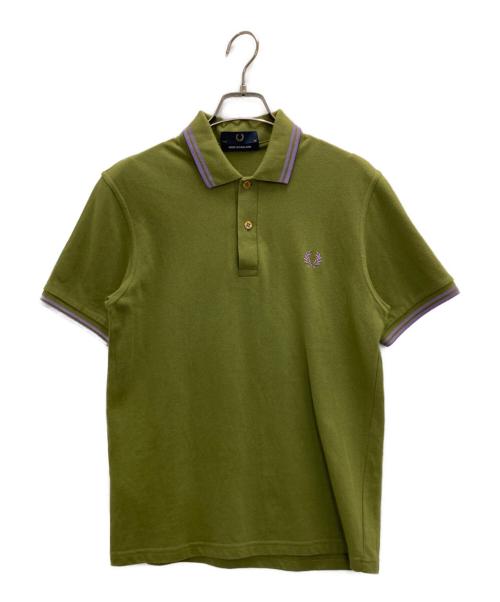 FRED PERRY（フレッドペリー）FRED PERRY (フレッドペリー) ポロシャツ グリーン サイズ:SIZE38の古着・服飾アイテム