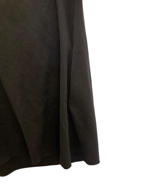 CELFORD（セルフォード）CELFORD (セルフォード) ふんわり袖シフォンのジャージー素材ワンピース ブラック サイズ:36の古着・服飾アイテム