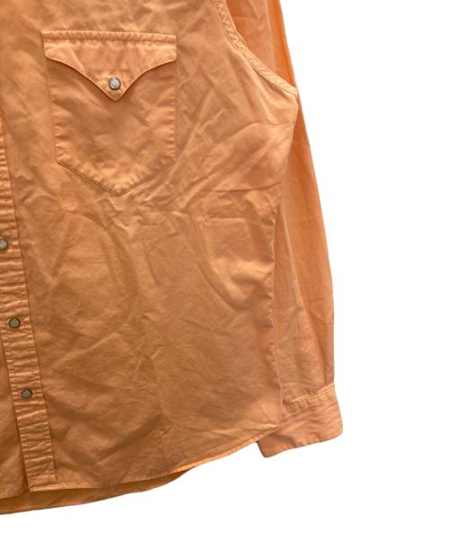 POLO RALPH LAUREN（ポロ・ラルフローレン）POLO RALPH LAUREN (ポロ・ラルフローレン) ウエスタンシャツ オレンジ サイズ:Ｌの古着・服飾アイテム
