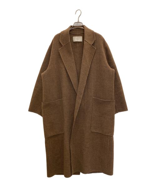 TODAYFUL（トゥデイフル）TODAYFUL (トゥデイフル) オーバーチェックコート ブラウン サイズ:Sの古着・服飾アイテム