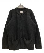 steinシュタイン）の古着「SUPER KID MOHAIR CARDIGAN」｜グレー