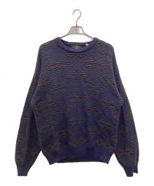 THE ITALIAN SWEATER（ザ イタリアン スウェーター）の古着「クルーネックニット」｜パープル