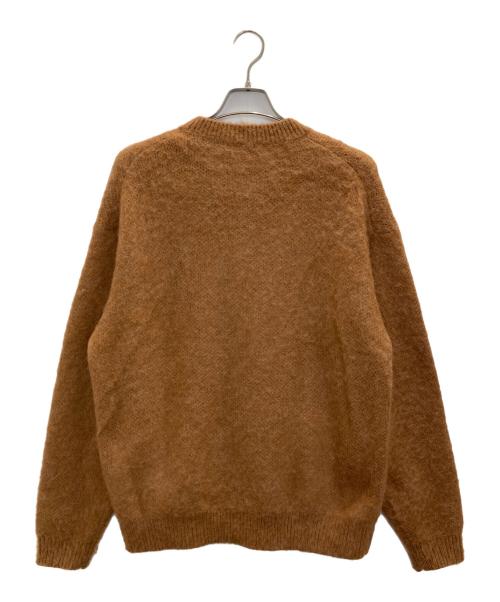 Adam et Rope（アダム エ ロペ）Adam et Rope (アダム エ ロペ) モヘヤ混ニットカーディガン ブラウン サイズ:Ｍの古着・服飾アイテム