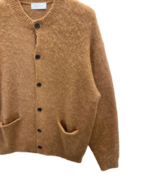 Adam et Rope（アダム エ ロペ）Adam et Rope (アダム エ ロペ) モヘヤ混ニットカーディガン ブラウン サイズ:Ｍの古着・服飾アイテム