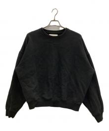 gadid anoniem（ガディッド アノニム）の古着「クルーネックスウェット」｜ブラック