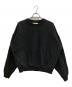 GADID ANONIEM（ガディッド アノニム）の古着「クルーネックスウェット」｜ブラック