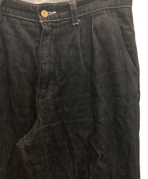 LEVI'S（リーバイス）LEVI'S (リーバイス) PREMIUM BLACK DENIM SLACKS ブラック サイズ:W34の古着・服飾アイテム