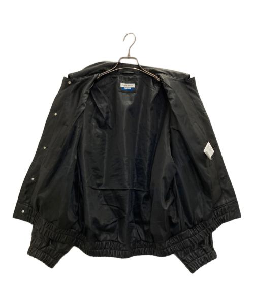 MAISON SPECIAL（メゾンスペシャル）MAISON SPECIAL (メゾンスペシャル) Sheep Leather Trucker Jacket ブラック サイズ:01の古着・服飾アイテム