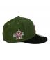 中古・古着 New Era (ニューエラ) キャップ オリーブ：5000円