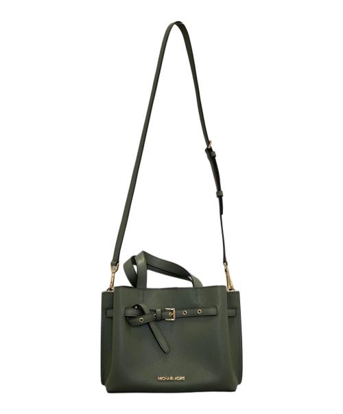 MICHAEL KORS（マイケル・コース）MICHAEL KORS (マイケル・コース) エミリア2WAYバッグ グリーンの古着・服飾アイテム