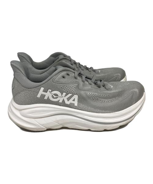 HOKAONEONE（ホカオネオネ）HOKAONEONE (ホカオネオネ) CLIFTON 10 グレー サイズ:26.5㎝の古着・服飾アイテム