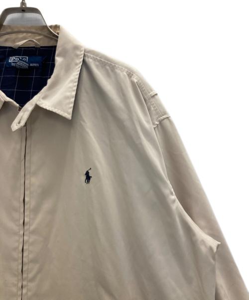 POLO RALPH LAUREN（ポロ・ラルフローレン）POLO RALPH LAUREN (ポロ・ラルフローレン) スイングトップ ベージュ サイズ:Ｌの古着・服飾アイテム
