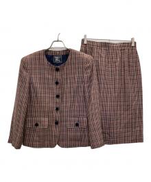 Burberry's（バーバリー）の古着「スカートスーツ」｜レッド