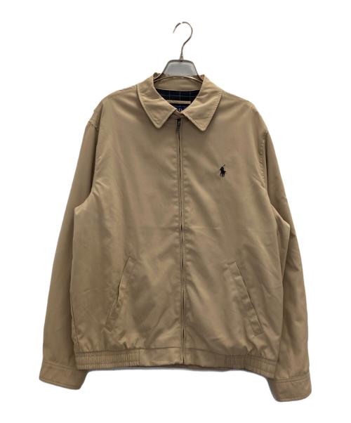 POLO RALPH LAUREN（ポロ・ラルフローレン）POLO RALPH LAUREN (ポロ・ラルフローレン) スイングトップ ベージュ サイズ:SIZE Mの古着・服飾アイテム