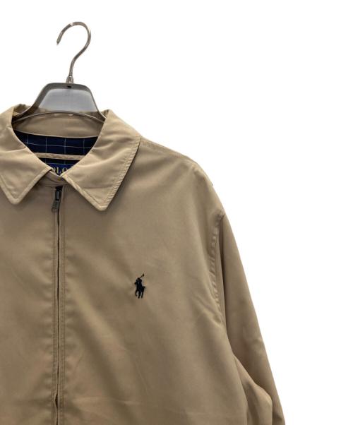POLO RALPH LAUREN（ポロ・ラルフローレン）POLO RALPH LAUREN (ポロ・ラルフローレン) スイングトップ ベージュ サイズ:SIZE Mの古着・服飾アイテム