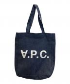 A.P.C.アーペーセー）の古着「トートバッグ」｜インディゴ