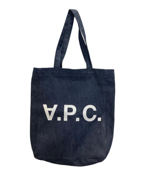 A.P.C.（アーペーセー）A.P.C. (アーペーセー) トートバッグ インディゴの古着・服飾アイテム