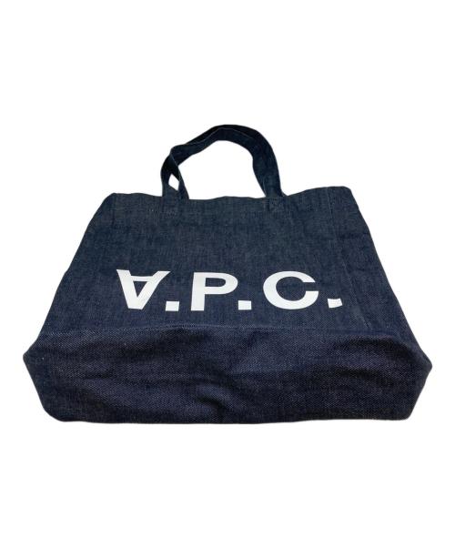 A.P.C.（アーペーセー）A.P.C. (アーペーセー) トートバッグ インディゴの古着・服飾アイテム
