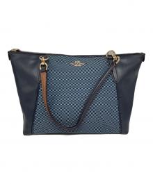 COACH（コーチ）の古着「トートバッグ」｜ネイビー