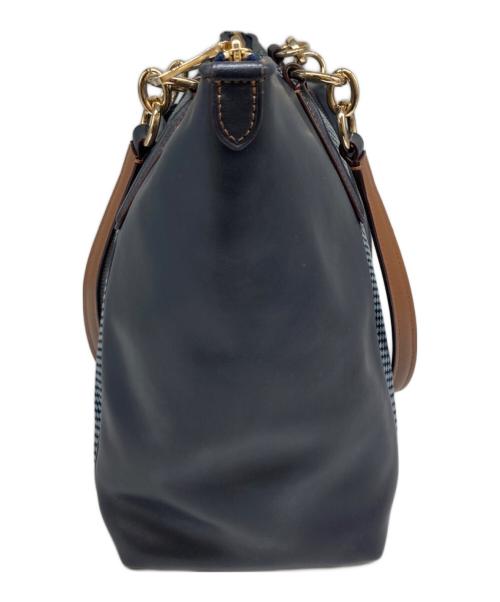 COACH（コーチ）COACH (コーチ) トートバッグ ネイビーの古着・服飾アイテム