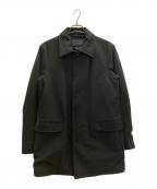 PRADAプラダ）の古着「比翼コート」｜ブラック
