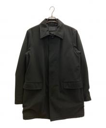 PRADA（プラダ）の古着「比翼コート」｜ブラック