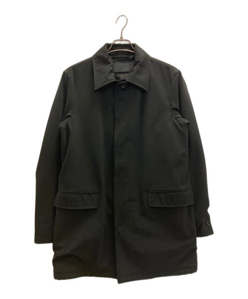 PRADA（プラダ）PRADA (プラダ) 比翼コート ブラック サイズ:48の古着・服飾アイテム