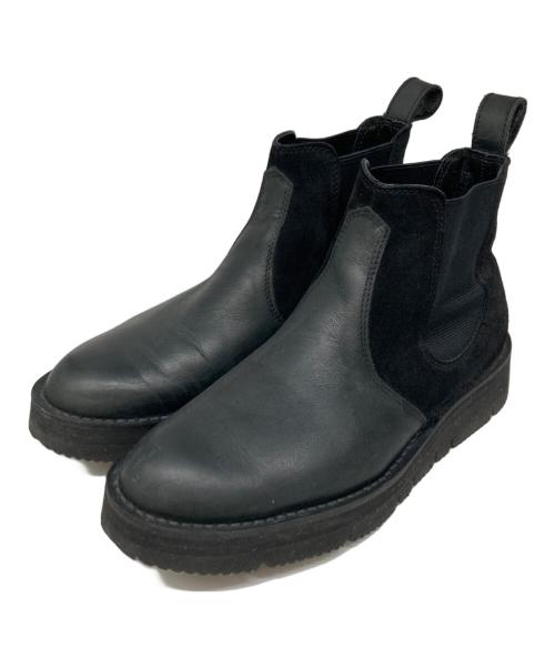 Danner（ダナー）Danner (ダナー) WHITE MOUNTAINEERING (ホワイトマウンテ二アニング) サイドゴアブーツ ブラック サイズ:7の古着・服飾アイテム