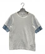 COMME des GARCONS SHIRTコムデギャルソンシャツ）の古着「ポルカドットTシャツ」｜ホワイト