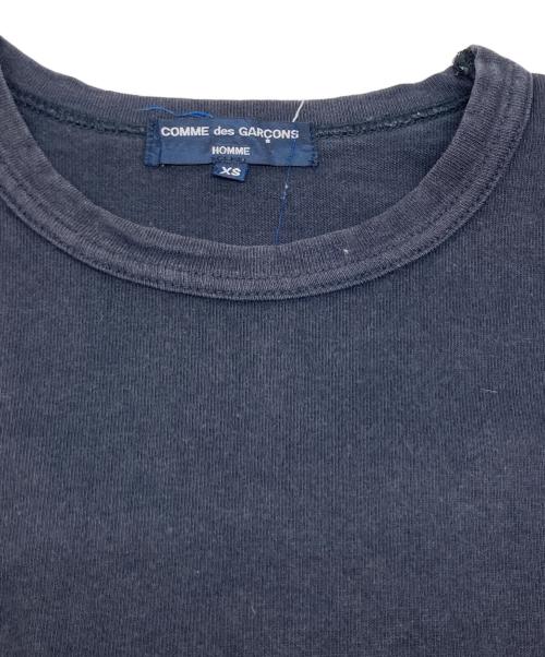 COMME des GARCONS HOMME（コムデギャルソン オム）COMME des GARCONS HOMME (コムデギャルソン オム) サイドラインカットソー ネイビー サイズ:SIZE XSの古着・服飾アイテム
