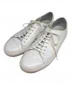 brightwayブライトウェイ）の古着「レザースニーカー」｜ホワイト