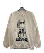 JOURNAL STANDARD relume×sports wearジャーナルスタンダード レリューム×スポーツウェア）の古着「プリントスウェット」｜ベージュ