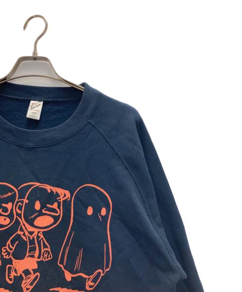 sports wear（スポーツウェア）sports wear (スポーツウェア) プリントスウェット ネイビー サイズ:Ｌの古着・服飾アイテム