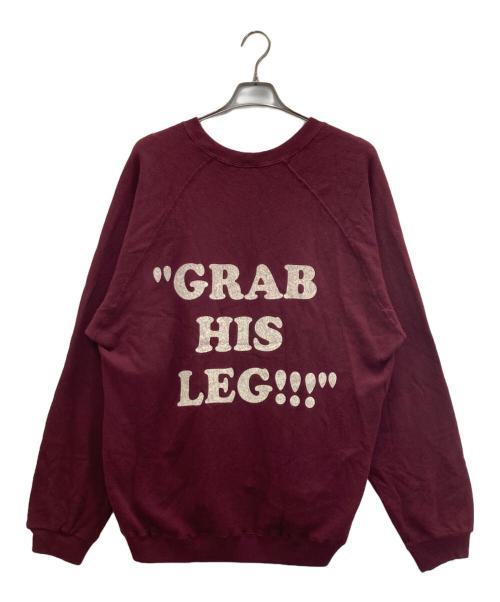 sports wear（スポーツウェア）sports wear (スポーツウェア) プリントスウェット レッド サイズ:Ｌの古着・服飾アイテム