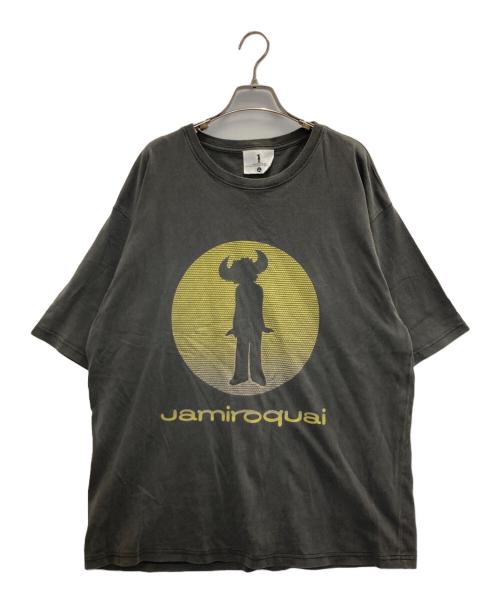 JAMIROQUAI（ジャミロクワイ）jamiroquai (ジャミロクワイ) プリントTシャツ グレー サイズ:SIZE LLの古着・服飾アイテム