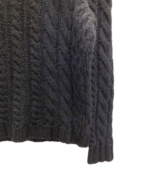 GUCCI（グッチ）GUCCI (グッチ) アルパカブレンドケーブルニット ネイビー サイズ:SIZE Sの古着・服飾アイテム