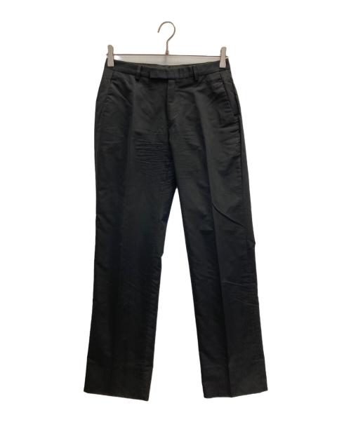 GUCCI（グッチ）GUCCI (グッチ) シルク混スラックス ブラック サイズ:SIZE 44の古着・服飾アイテム