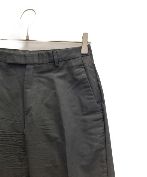 GUCCI（グッチ）GUCCI (グッチ) シルク混スラックス ブラック サイズ:SIZE 44の古着・服飾アイテム