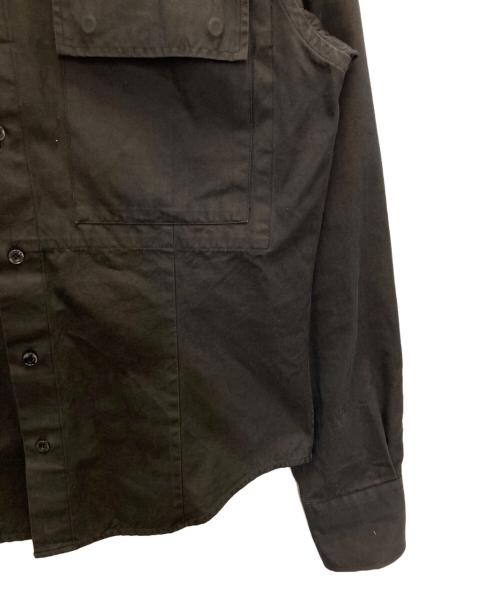 GUCCI（グッチ）GUCCI (グッチ) サファリシャツ ブラック サイズ: 38/15の古着・服飾アイテム
