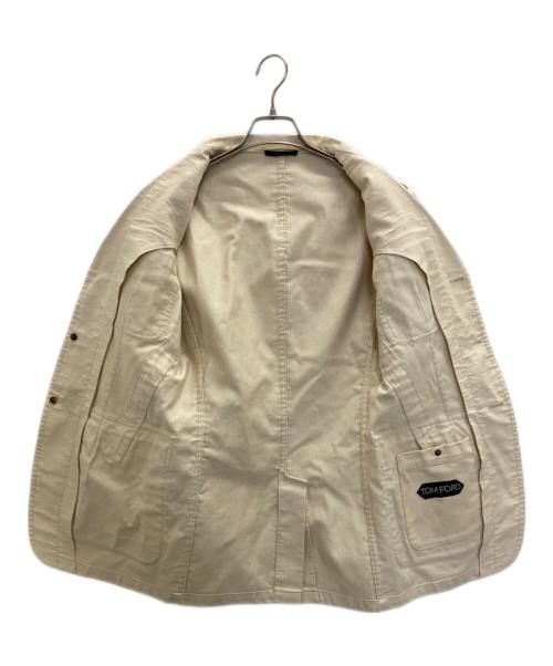 TOM FORD（トムフォード）TOM FORD (トムフォード) サファリジャケット ホワイト サイズ:44の古着・服飾アイテム