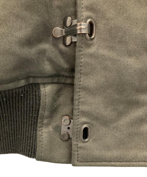 HOUSTON（ヒューストン）HOUSTON (ヒューストン) U.S.NAVY N-10フックデッキジャケット ブラック サイズ:38の古着・服飾アイテム