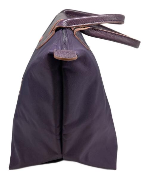 LONGCHAMP（ロンシャン）LONGCHAMP (ロンシャン) ルプリアージュクラブ パープルの古着・服飾アイテム