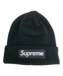 SUPREME×New Era（シュプリーム×ニューエラ）の古着「ビーニー」｜ブラック